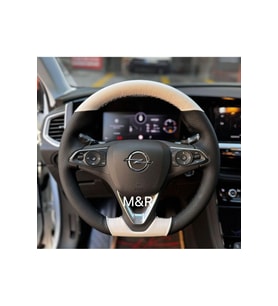 OPEL CORSA 2020 KAPLAMA DERİ DİREKSİYON KILIFI
