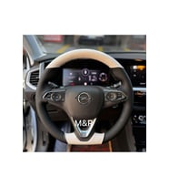 OPEL CORSA 2020 KAPLAMA DERİ DİREKSİYON KILIFI