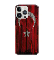 Apple iPhone 13 Pro 6.1" Kılıf Resimli Desenli Baskılı Silikon Kılıf Şanlı Türk Bayrağı 2 1317