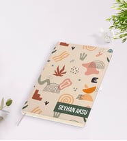 Kişiye Özel İsimli Beyaz Defter-3