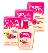 Varens Sweet Vanille Framboise Vanilyalı Kadın Parfüm EDP 3’lü Set 3x50 ML