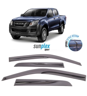 ISUZU D-MAX 2007-2014 İçin Cam Rüzgarlığı 4 Parça 1.SINIF