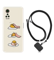 General Mobile GM 21 Pro GM 22 Pro Plus Kılıf Boyun Askılı Silikon Sweety Egg 1322