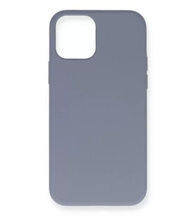Newface Apple iPhone 12 Pro Max Kılıf Nano içi Kadife Silikon - Gri