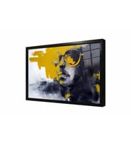 Tablosan Modern Portre Çerçeveli Cam Tablo