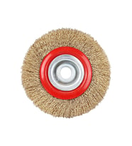 Dairesel Saçaklı Fırça Sd-150 Tel Fırça Yuvarlak Çapı:150mm (Çok Renkli)