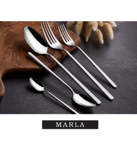 Falez Marla 30 Parça 6 Kişilik Çatal Kaşık Takımı