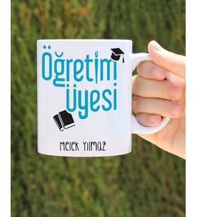 öğretim üyesi özel tasarım kupa bardak