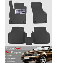 BMW 1 SERİSİ E88 CABRİO (2004-2011) Uyumlu EVA Paspas Tam Set–Araca Özel,Su Geçirmez,Kolay Montaj