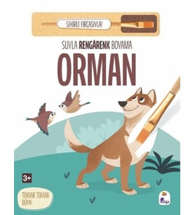 Suyla Rengarenk Boyama - Orman (Sihirli Fırçasıyla)