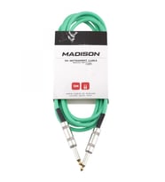 Madison Gitar Kablosu 3 Metre- YEŞİL