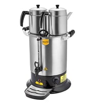 Remta PT14 17 lt (Demlik Dahil) Elektrikli Platin Model Tek Demlikli Paslanmaz Çelik Sanayi Tipi Profesyonel Çay Makinesi & Çay Otomatı & Çaycı & Çaymatik & Semaver