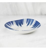 Güral Porselen Roden 6 Parça 20 cm Asimetrik Bone Çukur Tabak Takımı - 854