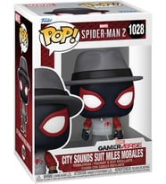Funko Pop Games: Gamerverse - Şehir Sesleri Miles - Örümcek Adam 2 Video Oyunu - Koleksiyon Vinil Fi (Krem)