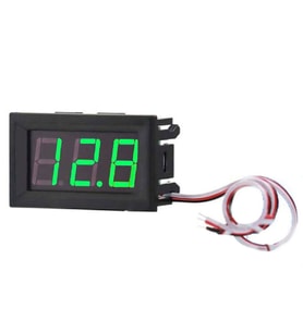Dijital Mini Votmetre 0.56" DC 0 30V Yeşil Işıklı