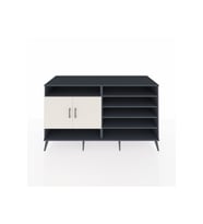 Kronos Konsol 7 Raflı 2 Kapaklı 176x59x99 Antrasit-Aytaşı