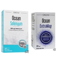 Ocean Selenyum 200 mcg 60 Tablet + Ocean Extramag 30 Tablet