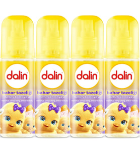 Dalin Bebek Kolonyası 150ML Bahar Tazeliği (Manolya-Ylang,Ylang-Amber Kokulu) (4 Lü Set)