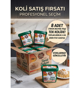 Tavuk Bulyon 750 G x 8 Adet - 1 Koli (Koli Bazlı Avantaj Paketi)