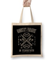 Gangsta Paradise Thug Life In Fear And Faith Bez Çanta Uzun Saplı