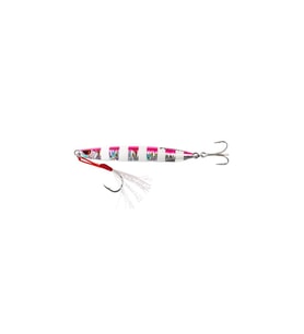 Fujin Metal Cast Jig Metal Yem Pink Zebra Glow-30 Gr