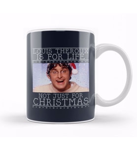 Louis Theroux Is For Life Not Just For Christmas Kupa Bardak Porselen