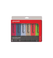 Penmark Fosforlu Kalem 6 Lı Asetat Karışık Renk