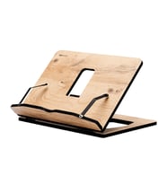 Vigo Wood - Ahşap Kitap Okuma Standı Meşe Renk, Tablet Standı