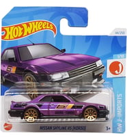 Hot Wheels - Nissan Skyline Rs [Kdr30] - Hw J-Imports 1/10 - Htc40 - Short Card - Mor Metalik - Matt (Çok Renkli)