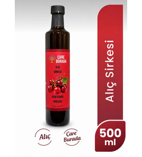 ÇareBurada Alıç Sirkesi 500 ml Geleneksel Fermente Alıç Sirkesi
