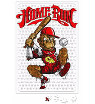 Monkey Baseball Puzzle 240 Parça Yapboz