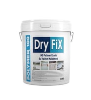 DryFix Polymer100 Polimer Esaslı Su Yalıtım Malzemesi 5 Kg Beyaz