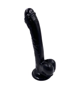 19cm Siyah Dildo No:10