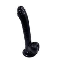 19cm Siyah Dildo No:10