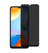 Microsonic Xiaomi Poco C40 Privacy 5D Gizlilik Filtreli Cam Ekran Koruyucu Siyah