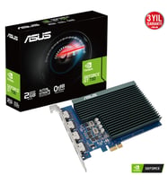 ASUS GT730 2GB 4H-SL-2GD5 GDDR5 64bit 4X HDMI PCIe 16X v2.0 Fansız
