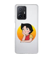Xiaomi Mi 11T - 11T Pro Uyumlu Heidi Tasarımlı Şeffaf Telefon Kılıfı