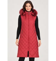 Dewberry Kadın %100 Polyester Yelek Bordo Z9718 Günlük Dış Giyim, Kazak ve Gömlek Kombini, Seyahat Gardırobu