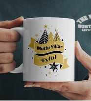 Kişiye Özel İsimli Yılbaşı Bardak