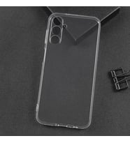 Galaxy M34 5G Kılıf İnce ve Esnek Şeffaf Süper Silikon (Renksiz)