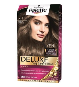 Palette Deluxe Saç Boyası 7.1 Küllü Kumral
