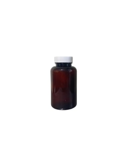 200ml kahverengi tablet şişesi beyaz kapak, 48 adet, tablet şişesi, ecza şişesi, kozmetik şişe