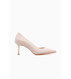 Yaşar Kaşlı Kadın İnce Topuklu Stiletto Ayakkabı 26y Ykş.8578 Bej