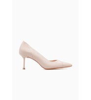 Yaşar Kaşlı Kadın İnce Topuklu Stiletto Ayakkabı 26y Ykş.8578 Bej