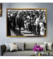 Altın Çerçeveli dekoratif tablo a408 (Gold)