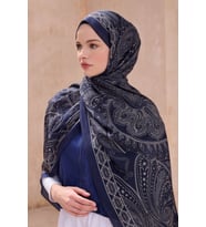 Fresh Çiçek Desen Vintage Şal 3