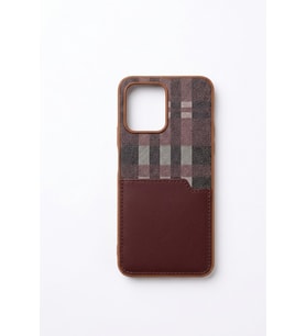 Redmi13 Kartlıklı kahverengi 1 Kılıf Modeli