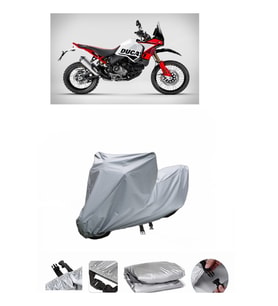 Ducati DesertX  Gri Motosiklet Brandası ARKA ÇANTA UYUMLU DEĞİLDİR