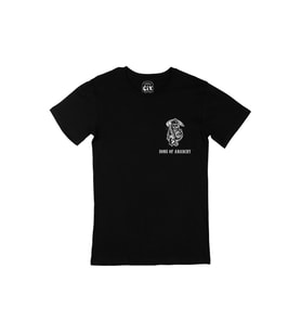 Sons Of Anarchy Cep Logo Tasarımlı Siyah Tişört