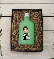 BK Gift Hediye Kutulu Kişiye Özel The Baba Karikatürlü Yeşil Tasarım Cam Şişede 200 ml Kolonya-3, Babaya Hediye, Babalar Günü Hediyeleri, Hediyelik Baskılı Kolonya